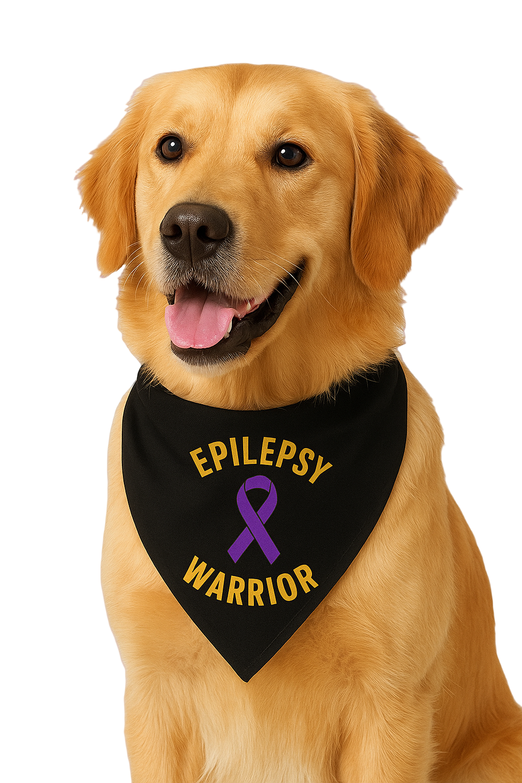 Pet bandana for epilepsy warriors